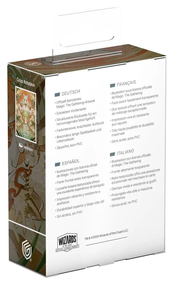 Ultimate Guard Art Sleeves 66 x 91 mm (100 Sleeves) Magic: The Gathering | Secrets of Strixhaven - Crop Rotation